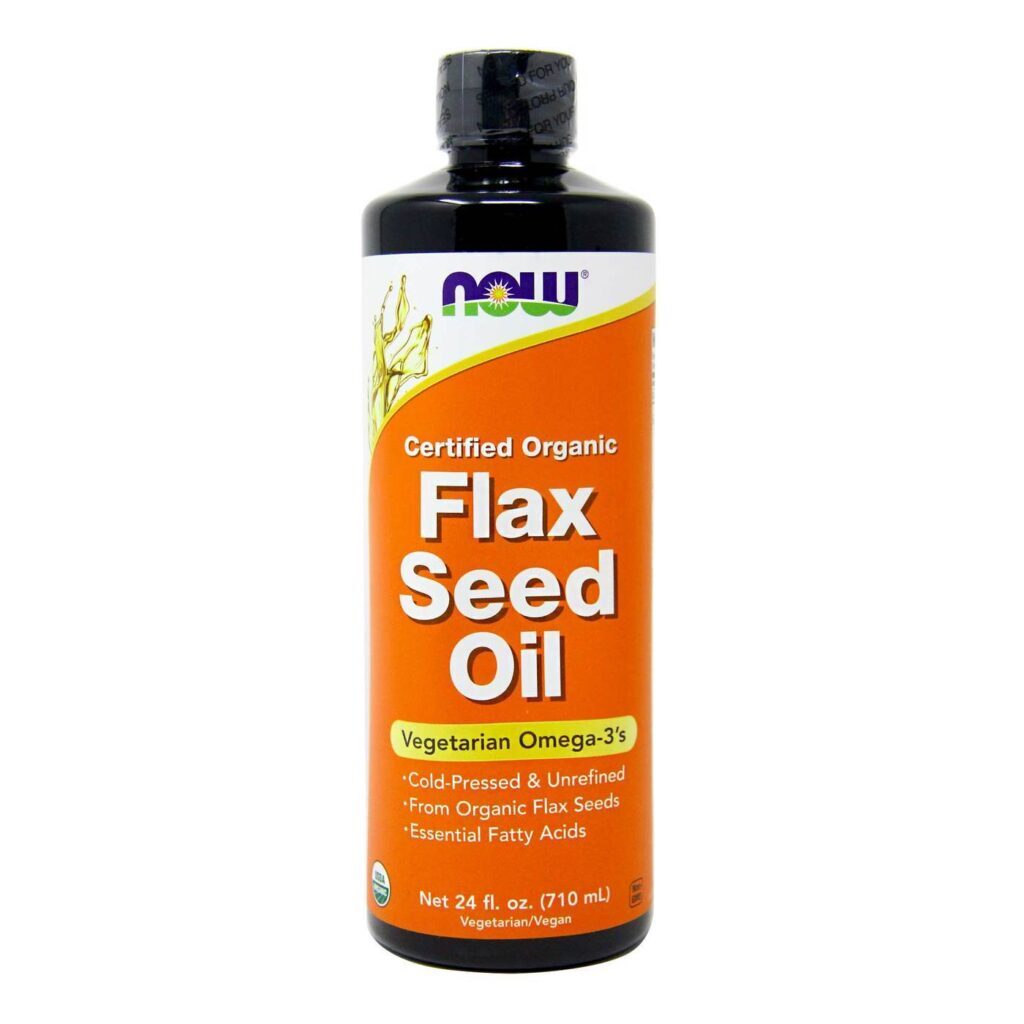 Now Foods Óleo de Linhaça Orgânica 710 ml: Pureza e Saúde para Você