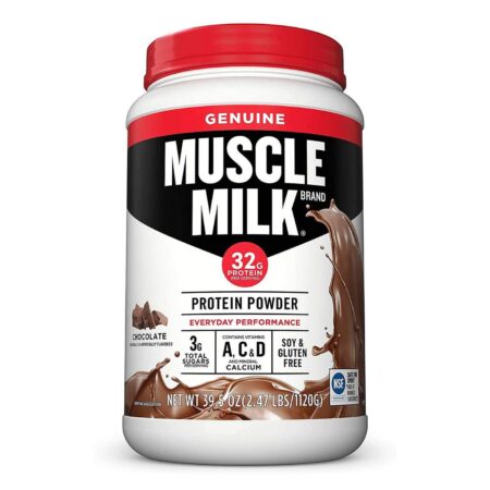 CytoSport, Mix de Proteínas Muscle Milk®, Chocolate - 2.47 lbs/ 1120 g