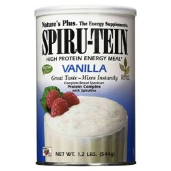 Nature's Plus Spiru-Tein Proteína Baunilha 544g | Suplemento Nutricional Completo