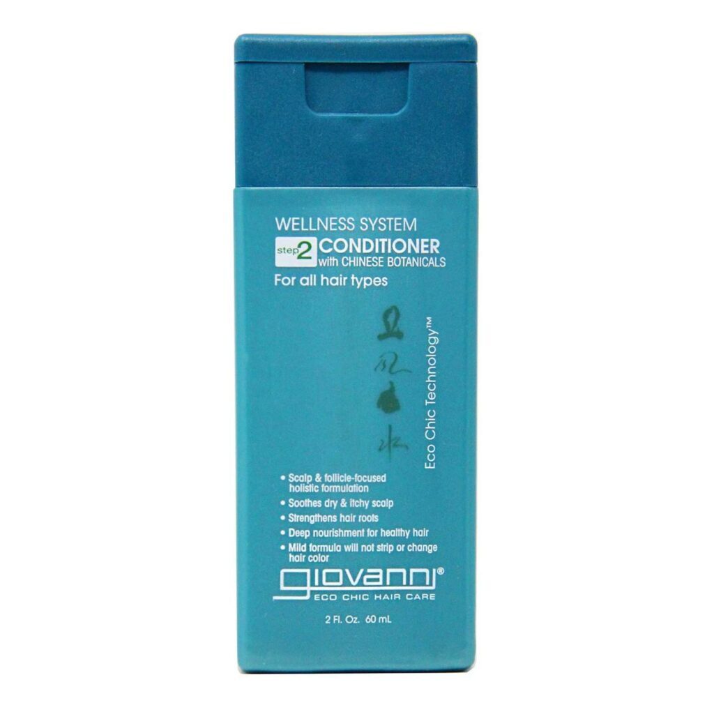 Giovanni Cosmetics Condicionador Wellness Travel 2.000 ml: Cabelos Saudáveis em Qualquer Lugar