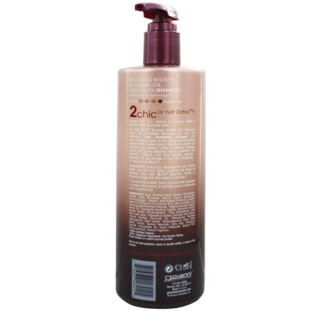 Giovanni Cosmetics, Shampoo Ultra-Elegante 2chic® - 710mL (24 fl oz) - Image 2