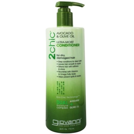 Giovanni Hair Care Products, Condicionador Ultra-Úmido - 24 oz (710mL)