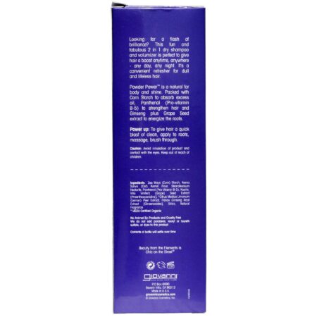 Giovanni Cosmetics, Shampoo em Pó - 1,7 oz (50g) - Image 2