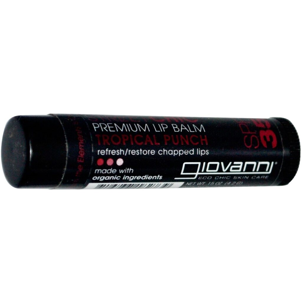 Protetor Labial Giovanni Cosmetics Tropical Soco SPF35 0,150 Oz (4.25g)