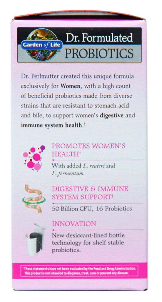 Garden of Life Probióticos para Mulheres - 30 Cápsulas Vegetarianas - Saúde Intestinal - Imagem 9