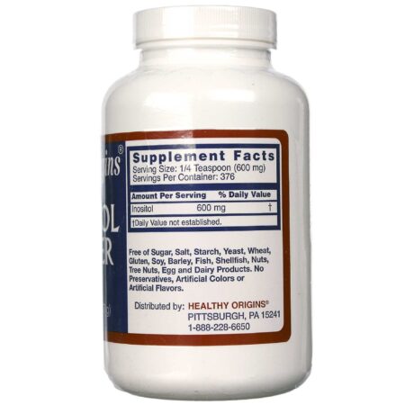 Healthy Origins Inositol pó 8 oz - Image 2