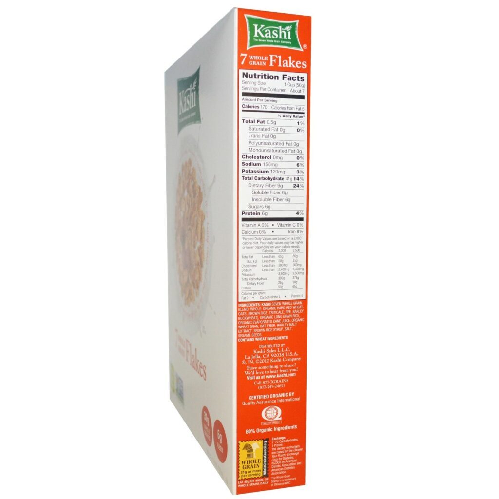 Kashi 7 Cereais Integrais: 10 Caixas Refrescantes de 357g Cada para sua Rotina - Imagem 2