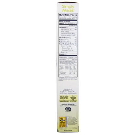 Kashi Orgânico Cereal Simplesmente Milho - Kit 10 Caixas (298g Cada) - Sabor Puro e Natural - Imagem 2