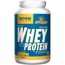 Jarrow Formulas Whey Protein Natural 908g (2lbs) - Energia e Recuperação Muscular