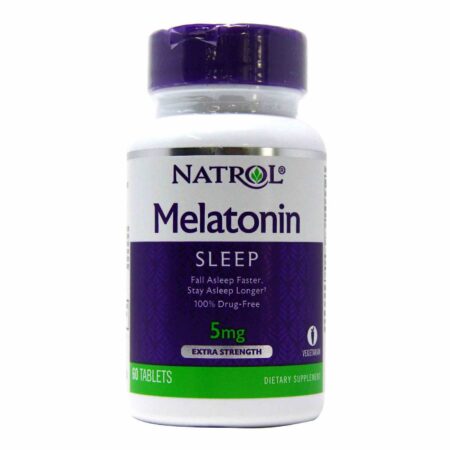 Natrol Melatonina 5 mg - 60 Tabletes