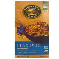 Natures Path Linho Bonés Multibran Flakes 375g - Flocos de Aveia e Linhaça Integral