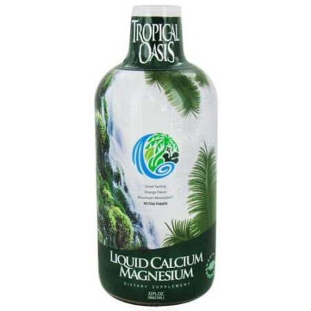 Tropical Oasis, Cálcio Magnésio Líquido - 946 ml