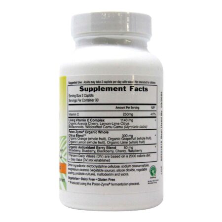 Garden of Life, Living Vitamin C™ - 60 Cápsulas - Image 2