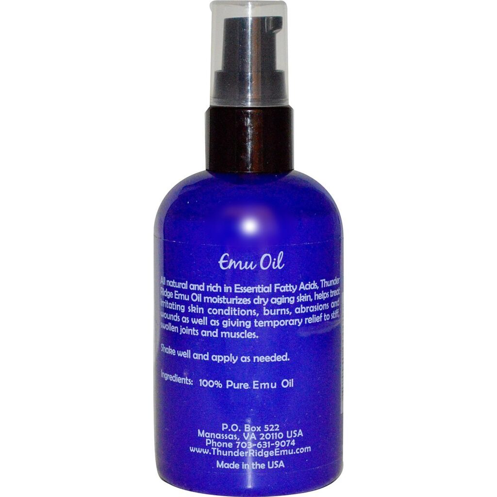 Óleo de Emu Thunder Ridge 112,5 mL: Pureza e Bem-Estar para Sua Pele - Imagem 2