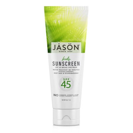 Jason Natural Cosmetics, Protetor Solar Infantil FPS 45 - 113 g (4 oz)