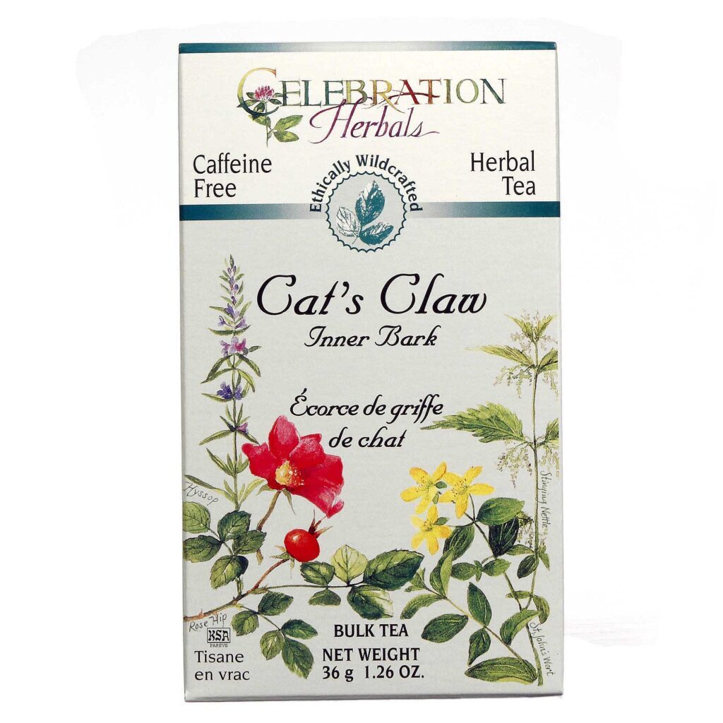 Celebration Herbals Chá de Casca de Unha de Gato 24 Saquinhos - Bem-Estar Natural no Brasil