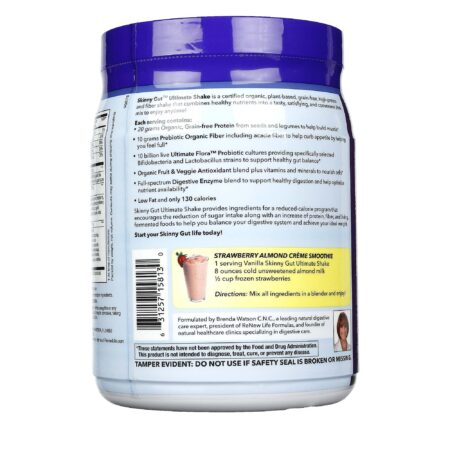 Renew Life, Shake Definitivo para um Intestino Magro - Sabor Baunilha - 10 Porções - Image 3