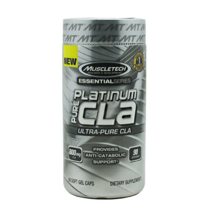 MuscleTech, Platinum Pure CLA (ultrapuro) - 800 mg - 90 Cápsulas