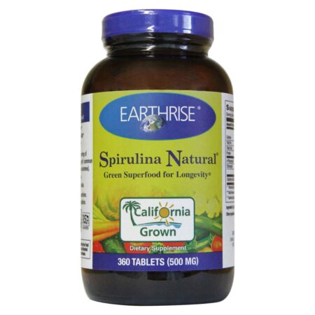 Earthrise, Spirulina Natural® - 360 Comprimidos