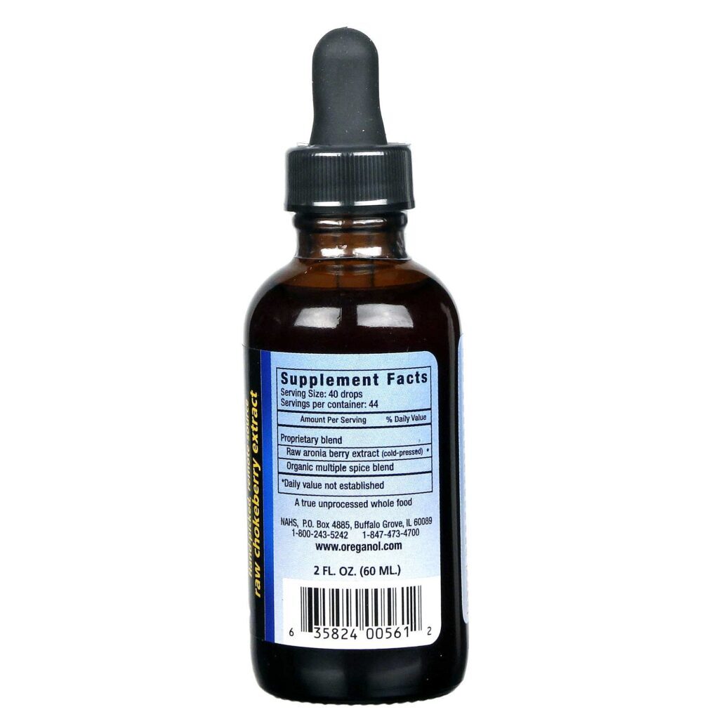 Aronamax Power Berry 2 fl oz (59 ml) - Erva e Especiaria Selvagem Orgânica - Imagem 2