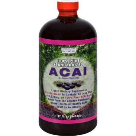 Only Natural Açaí líquido 32 fl oz