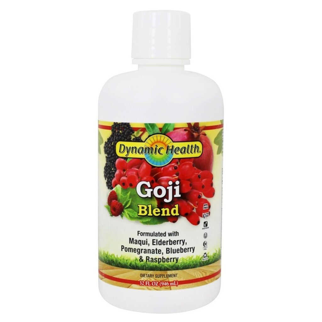 Dynamic Health Laboratories Suco Mistura Goji 946ml - Vitalidade e Nutrição Pura no Brasil