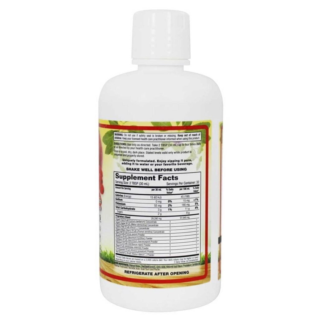Dynamic Health Laboratories Suco Mistura Goji 946ml - Vitalidade e Nutrição Pura no Brasil - Imagem 2