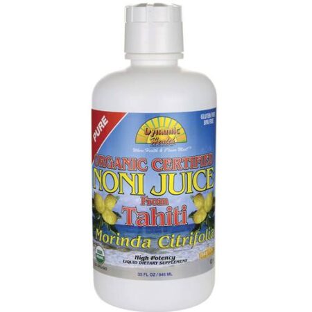 Dynamic Health Laboratories, Suco de Noni Orgânico - 945 ml