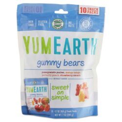 YumEarth Ursinhos de Goma: Lanche Divertido e Delicioso 198g