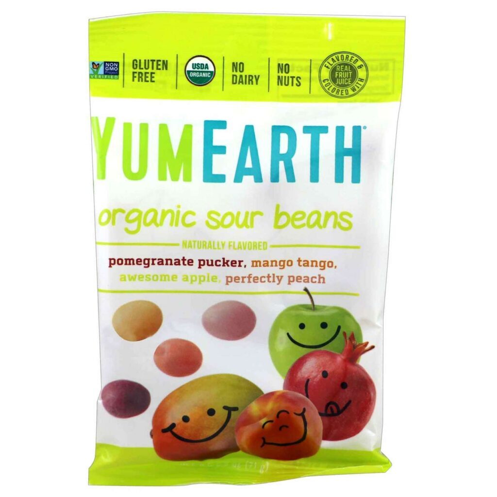YumEarth Jujubas Naturais de Frutos Amargos - Deliciosas e Saudáveis 71g - Imagem 2