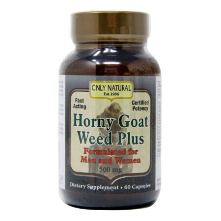 Only Natural, Semente de Horny Goat Plus - 60 Cápsulas