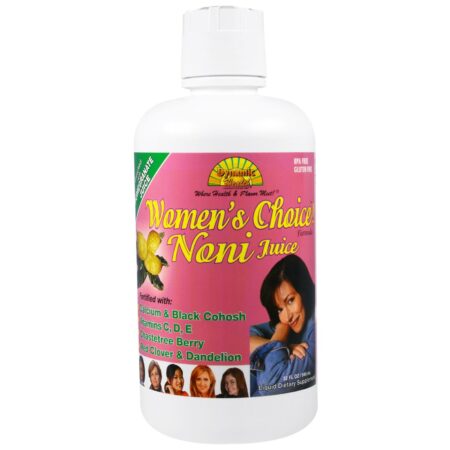 Dynamic Health Laboratories, Suco Noni para Mulheres - 946mL