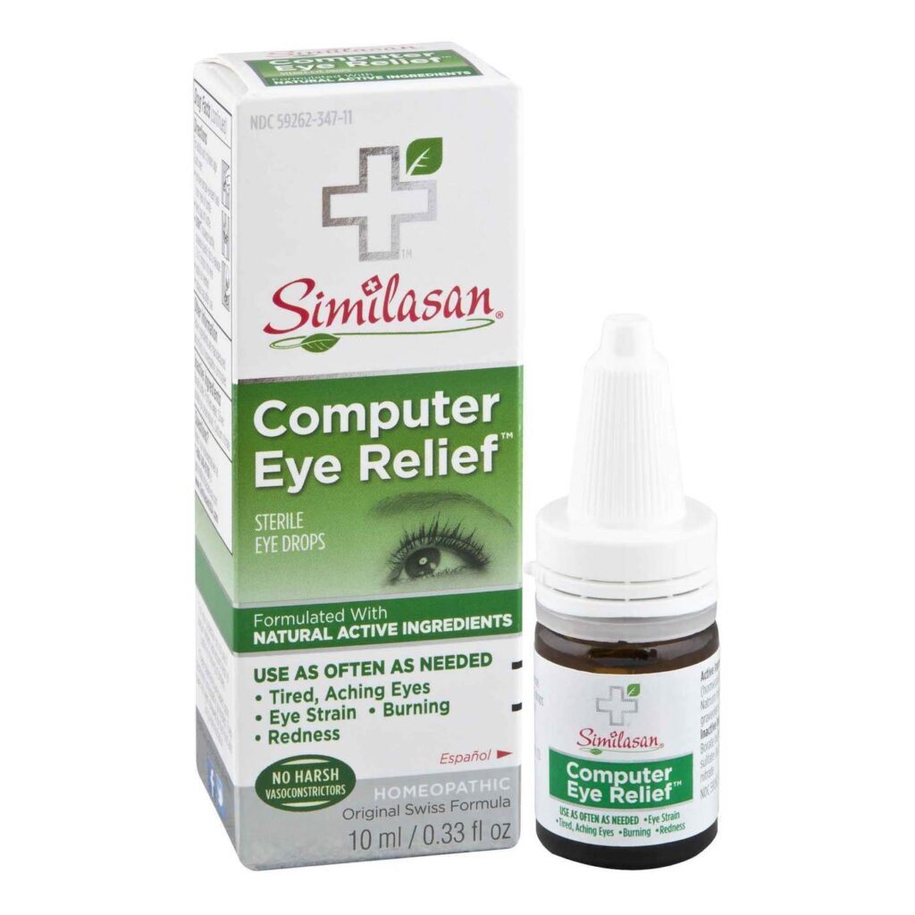 Similasan Colírio Alívio Olhos Cansados Computador 10ml - Visão Confortável - Imagem 2