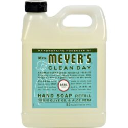 Mrs. Meyer's Clean Day Refil Sabonete Líquido para as Mãos Manjericão - 975 ml