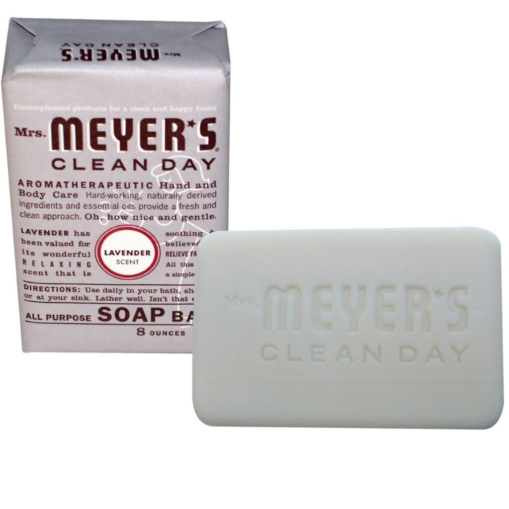 Sabonete em Barra Mrs Meyers Clean Day Lavanda 226g (8,000 Oz)