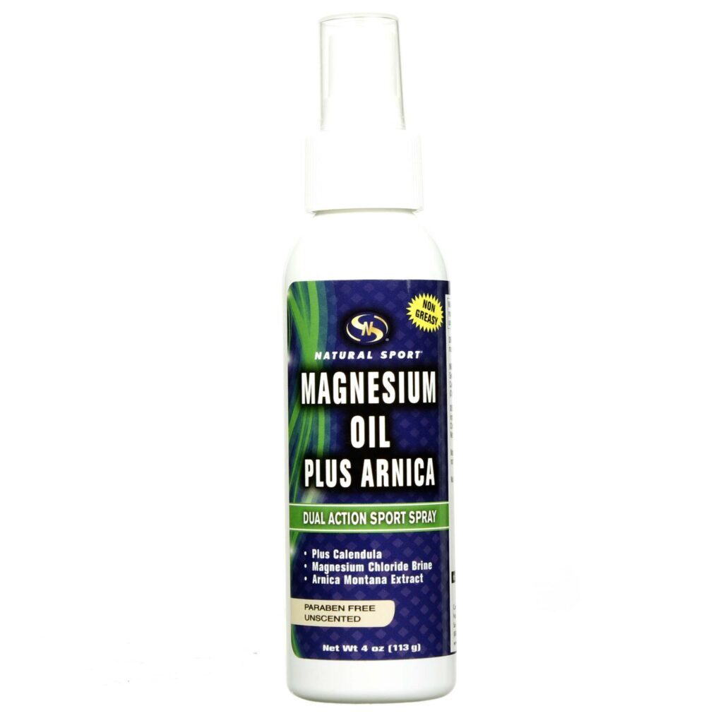 Natural Sport Óleo de Magnésio com Arnica 113g: Alívio Muscular e Bem-Estar