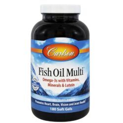 Carlson Labs Óleo de Peixe Multi™ - 180 Cápsulas Gel: Saúde Cardiovascular e Bem-Estar Completo no Brasil