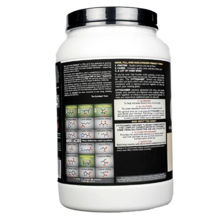 CytoSport, CytoGainer™, Shake de Baunilha - 1500 g - Image 3