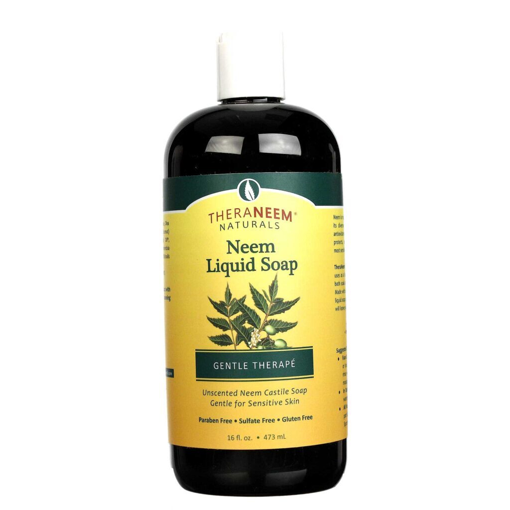 Organix South Gentil Therape Neem Sabonete Líquido Sem Perfume 473ml - Limpeza Suave e Natural