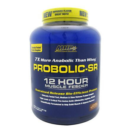 MHP Probolic-SR 12 Hour Muscle Feeder, Manteiga de amendoim de chocolate - 4 lbs