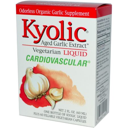 Kyolic Fórmula Kyolic 100 Alho Extrato Plain 60 cápsulas 2 FL.OZ