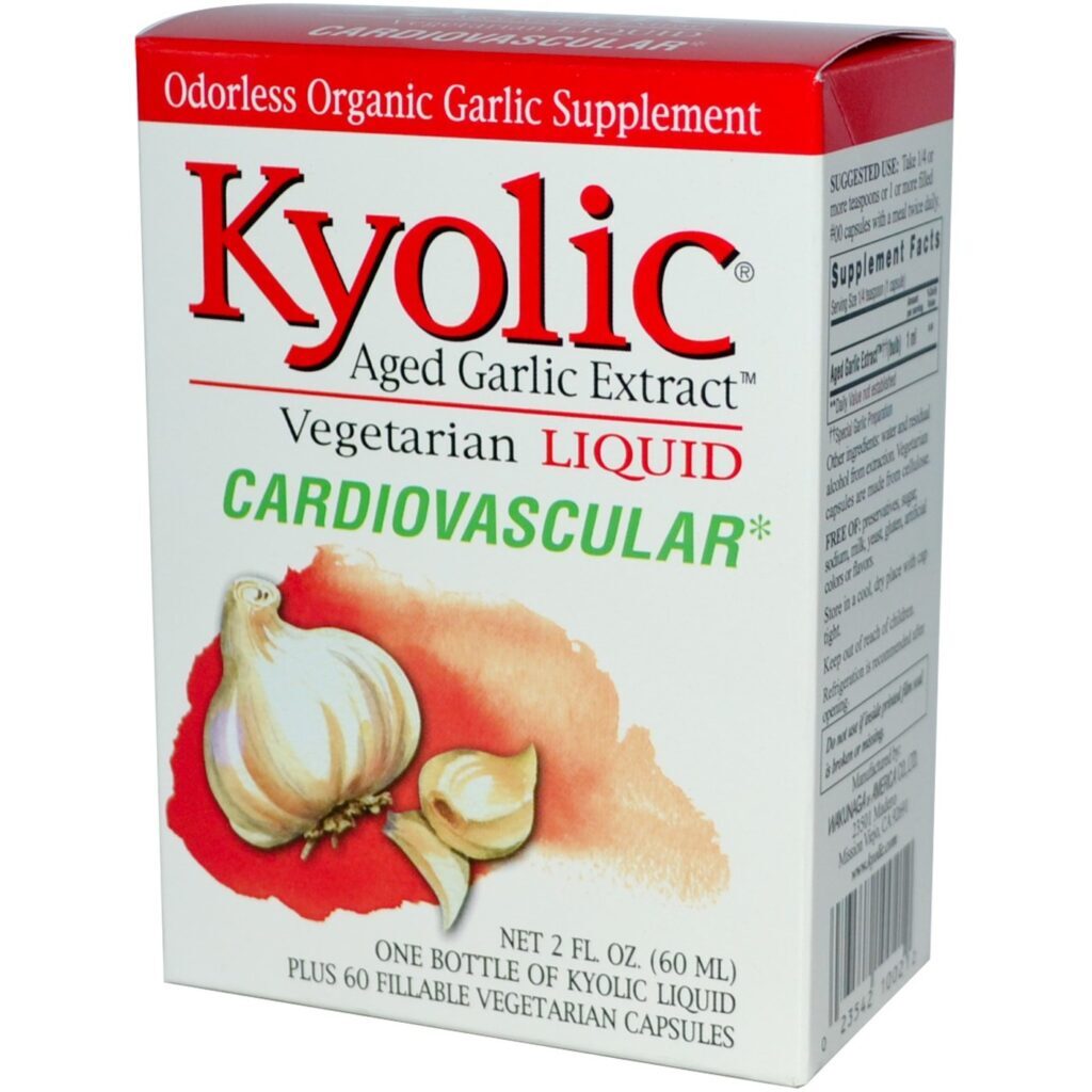 Kyolic Fórmula Kyolic 100 Alho Extrato Puro 60 Cápsulas - 59 ml