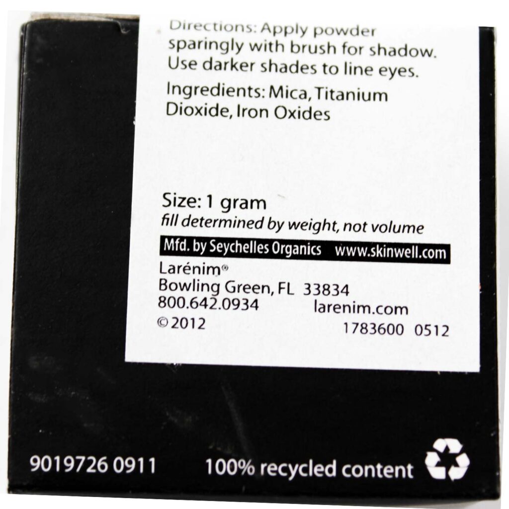 Larenim Mineral Sombra Bewitched Sand 1 g - Pigmento Mineral Puro para Maquiagem - Imagem 2