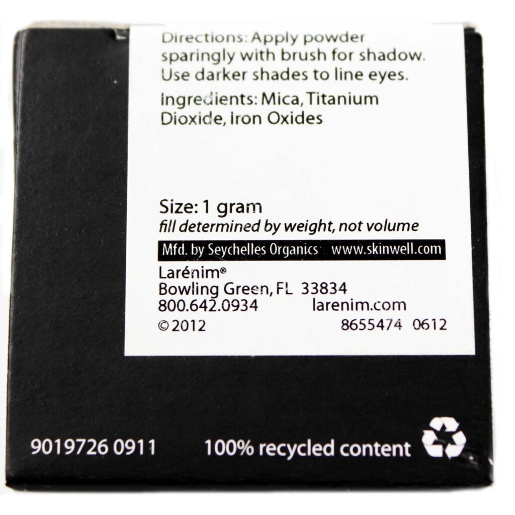 Larenim Mineral Makeup Sombra Para os Olhos 2g: Cores Vibrantes e Pureza Mineral - Imagem 2