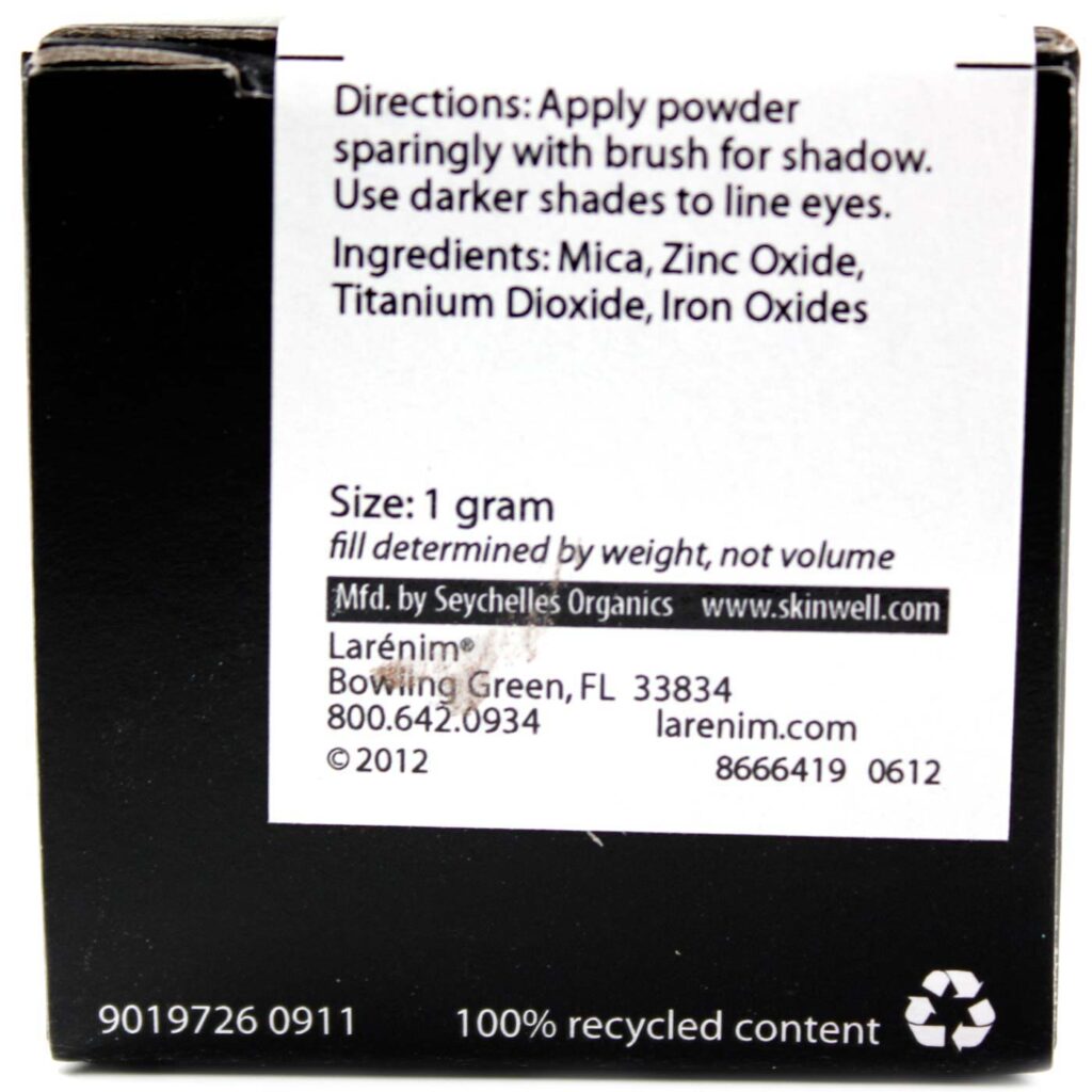 Larenim Mineral Makeup Castanho Cor dos Olhos Spellbound 2g: Maquiagem Mineral de Alta Performance - Imagem 2