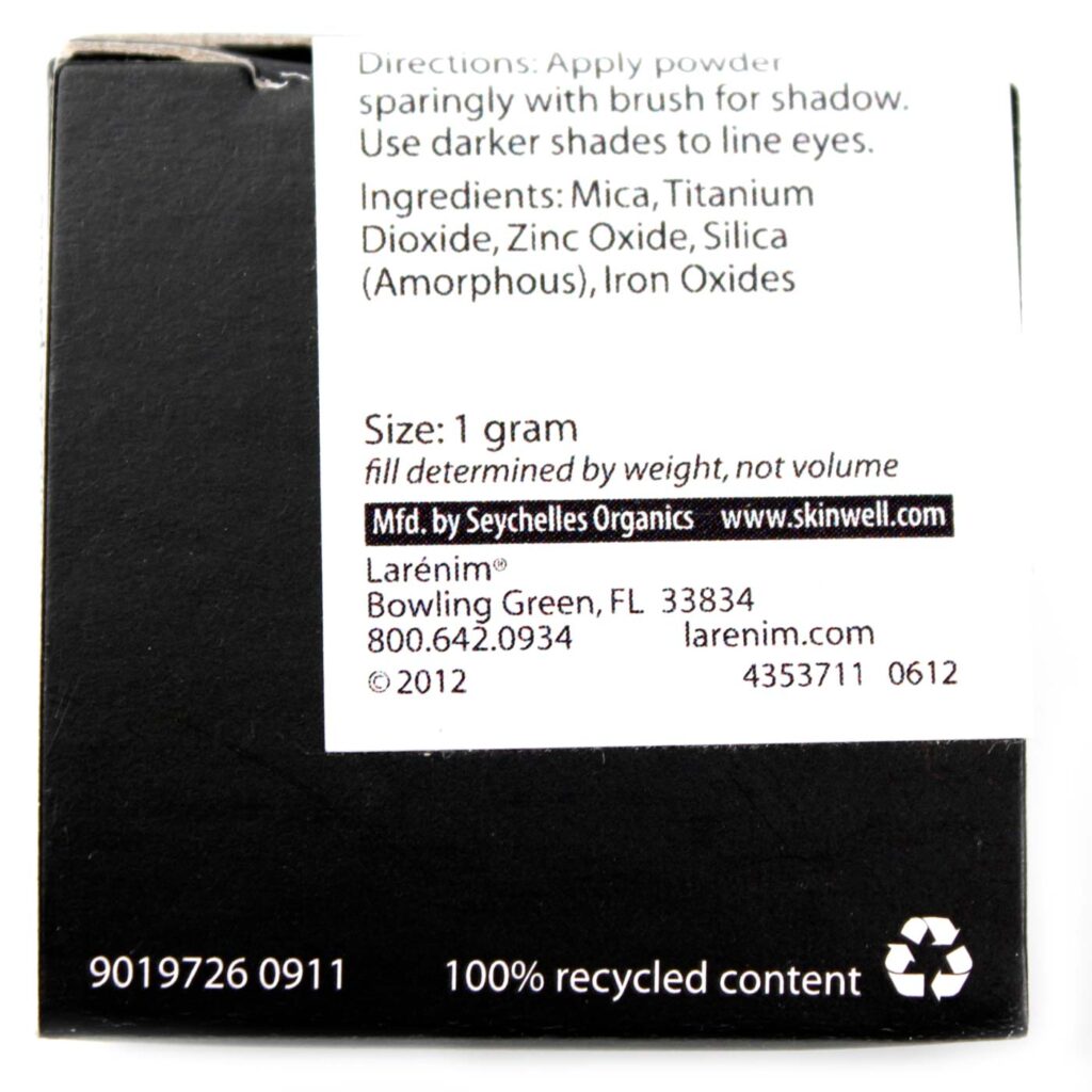 Larenim Maquiagem para Olhos - Delineador Preto Intenso 1g - Imagem 2