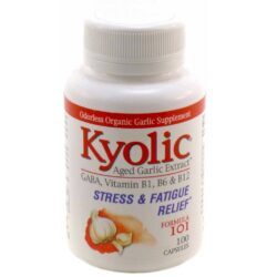 Kyolic Fórmula Kyolic 101 Alho Extrato de Levedura Energia 100 Cápsulas