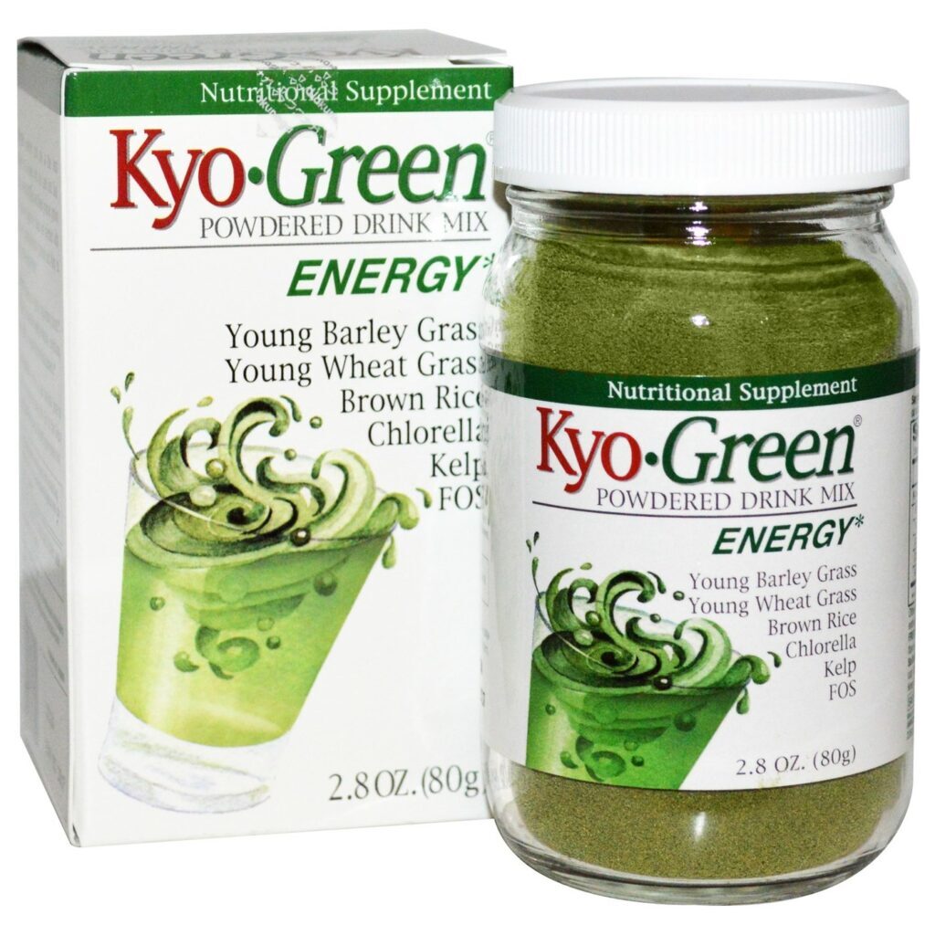 Kyolic Kyo-Green Mistura de Bebidas em Pó - 80g | Energia e Bem-Estar Diário