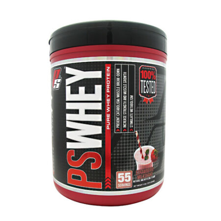 ProSupps PS Whey, Milkshake de morango - 4 lbs