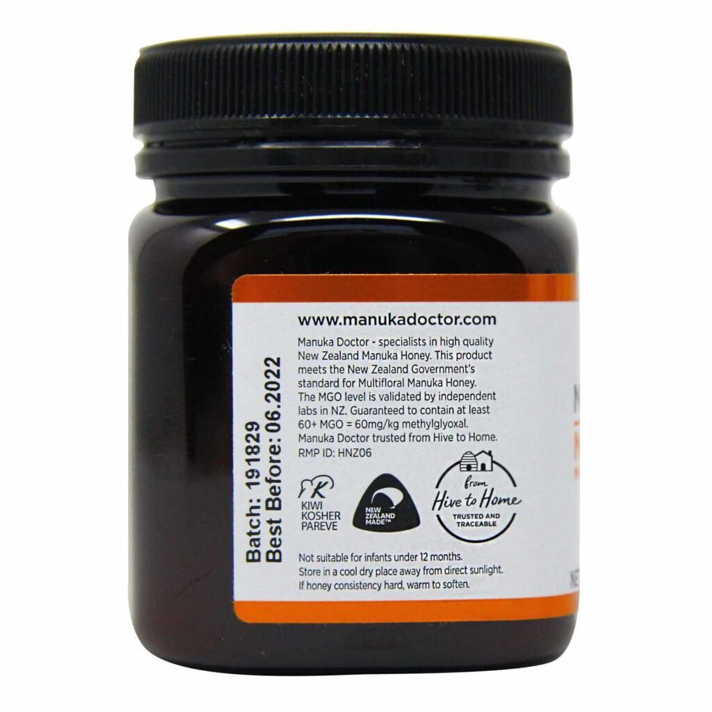 Manuka™ Doctor Mel Manuka Bio Ativo 20+ 250g: Potência Natural para Saúde e Bem-Estar - Imagem 3